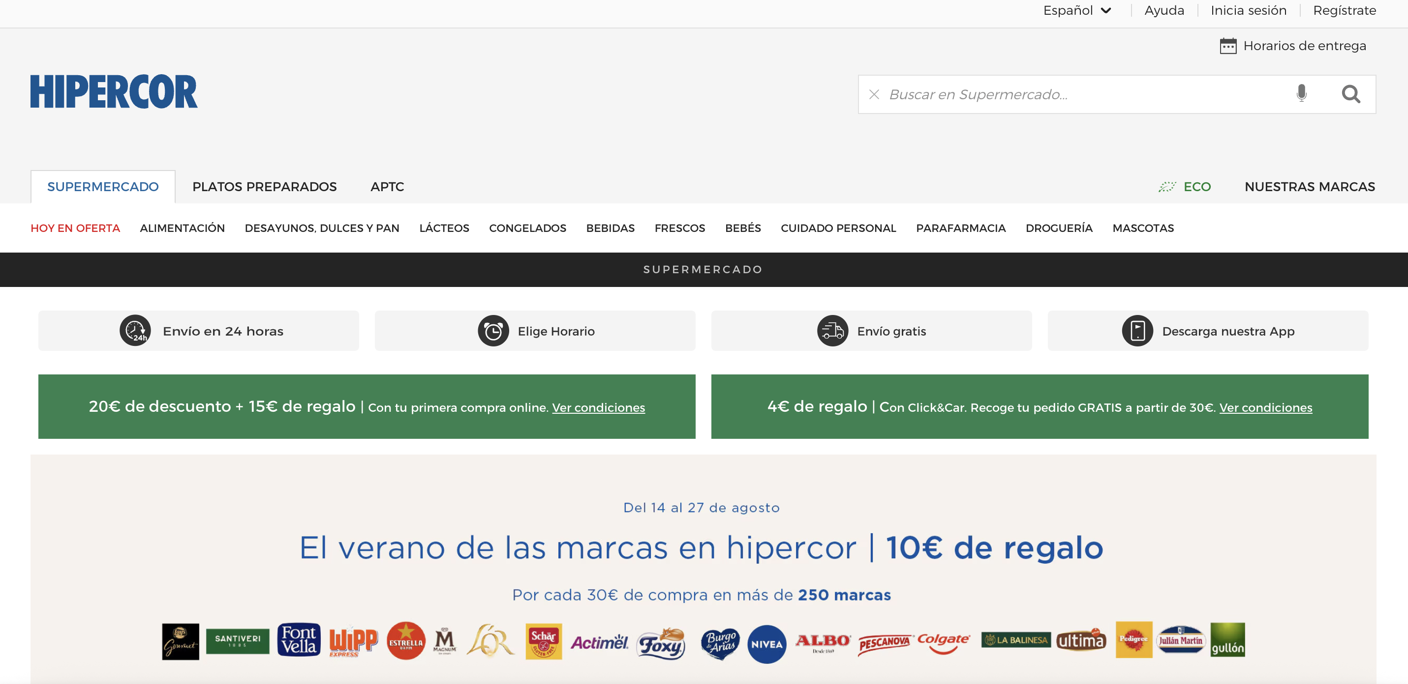 Hipercor Alimentación